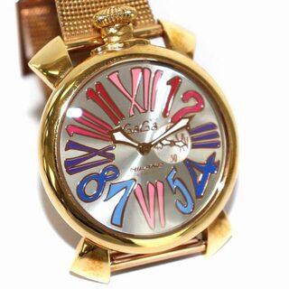 ガガミラノ(GaGa MILANO)のガガミラノ マヌアーレ MANUALE スリム 46mm 腕時計 3509 (腕時計)