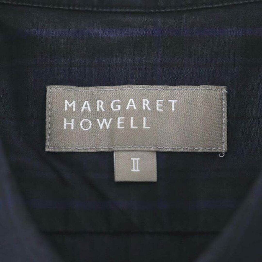 MARGARET HOWELL(マーガレットハウエル)のマーガレットハウエル TARTAN Low Collar Shirt レディースのトップス(シャツ/ブラウス(長袖/七分))の商品写真