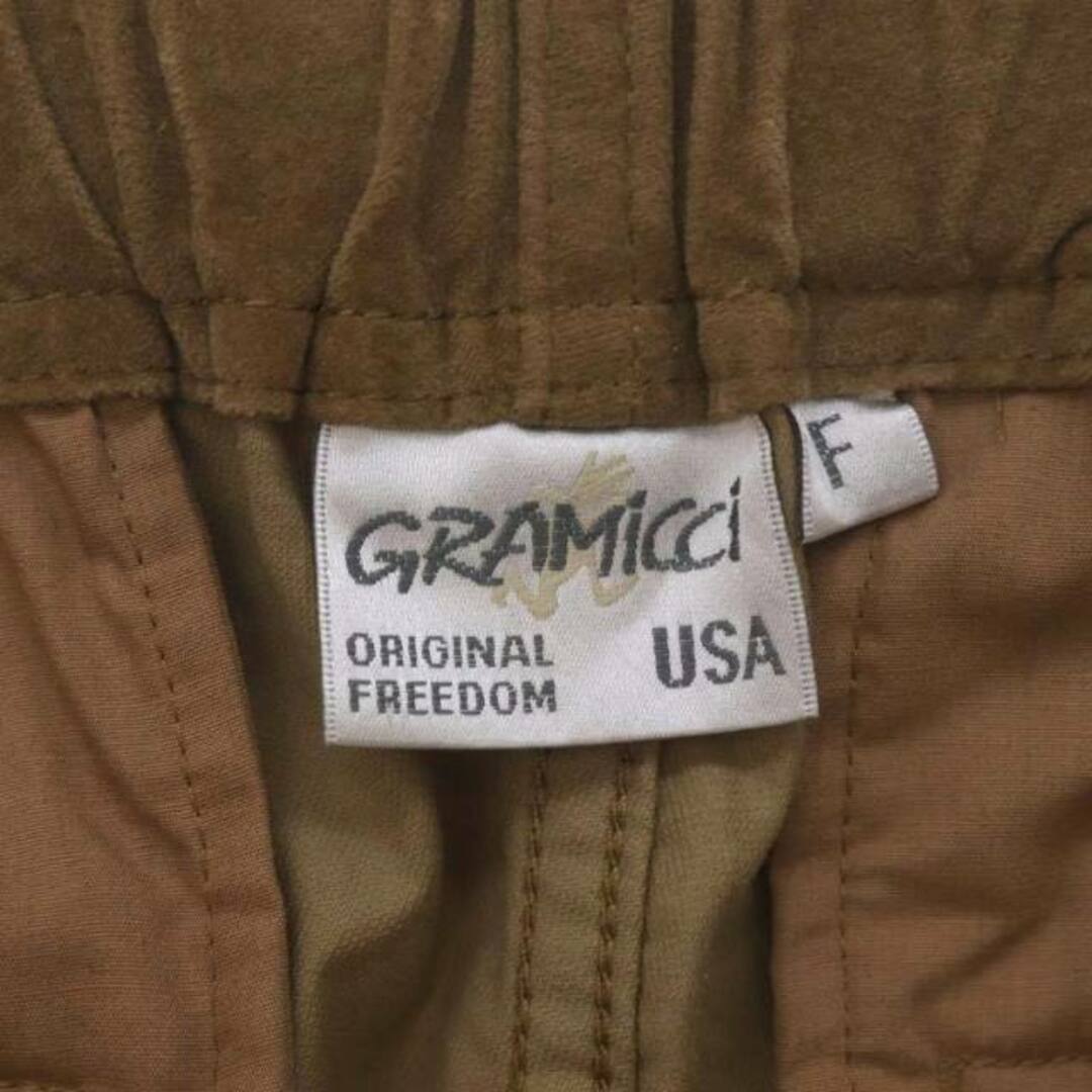GRAMICCI(グラミチ)のグラミチ ベルベットナローパンツ テーパード ストレッチ F 茶色 メンズのパンツ(スラックス)の商品写真