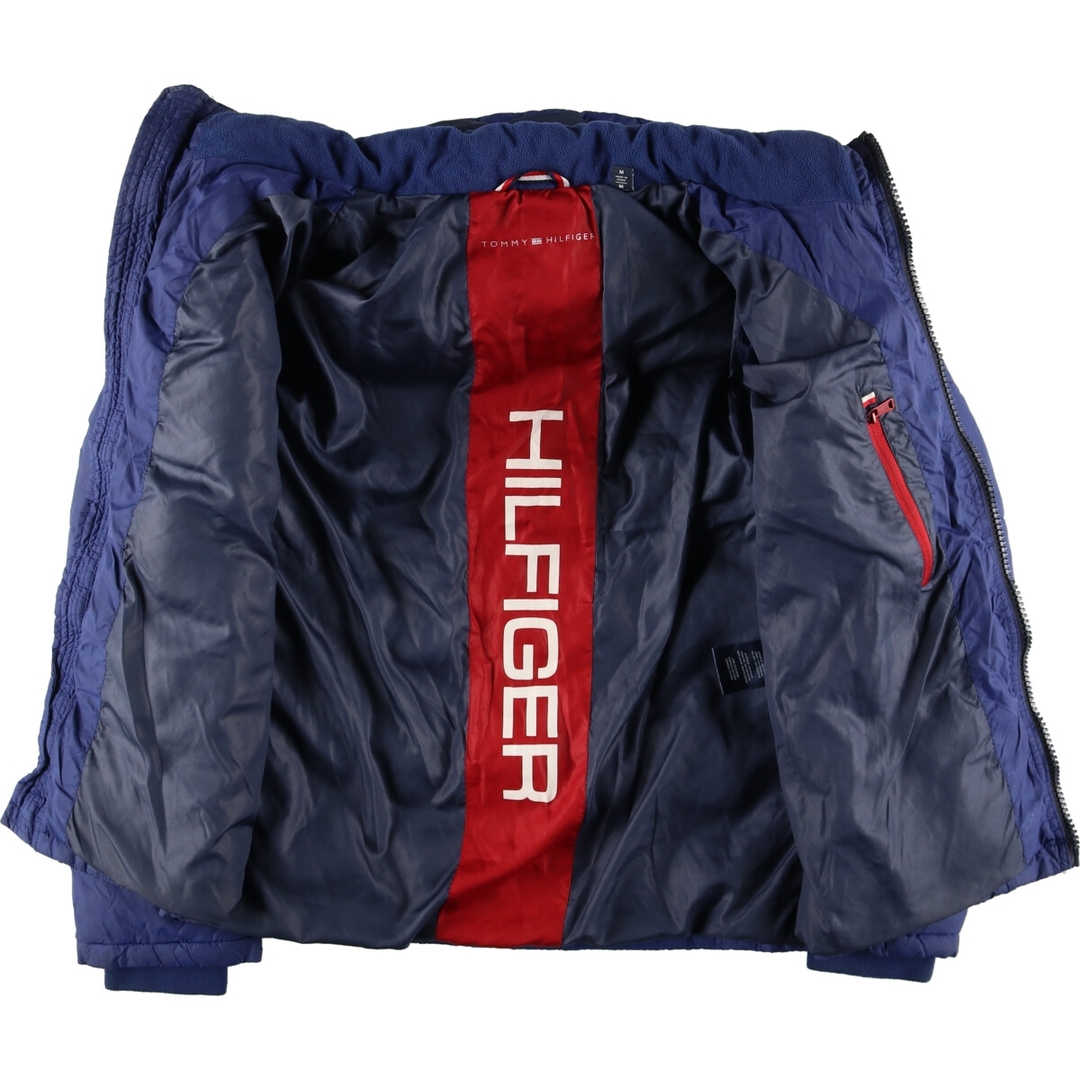 TOMMY HILFIGER(トミーヒルフィガー)の古着 トミーヒルフィガー TOMMY HILFIGER 中綿パーカー パファージャケット メンズM /eaa414485 メンズのジャケット/アウター(ダウンジャケット)の商品写真