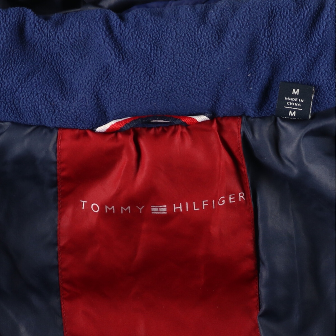TOMMY HILFIGER(トミーヒルフィガー)の古着 トミーヒルフィガー TOMMY HILFIGER 中綿パーカー パファージャケット メンズM /eaa414485 メンズのジャケット/アウター(ダウンジャケット)の商品写真