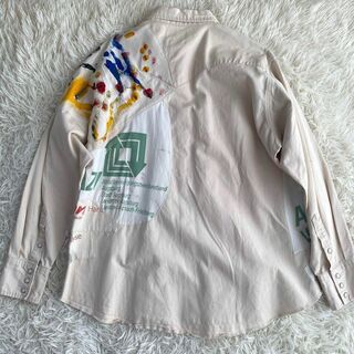 RAF SIMONS ラフシモンズ 23SS×Philippe Vandenberg Big classic shirt