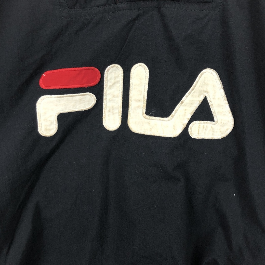 FILA(フィラ)の古着 90年代 フィラ FILA ハーフジップ 中綿ジャケット パファージャケット メンズXL ヴィンテージ /eaa412575 メンズのジャケット/アウター(ダウンジャケット)の商品写真