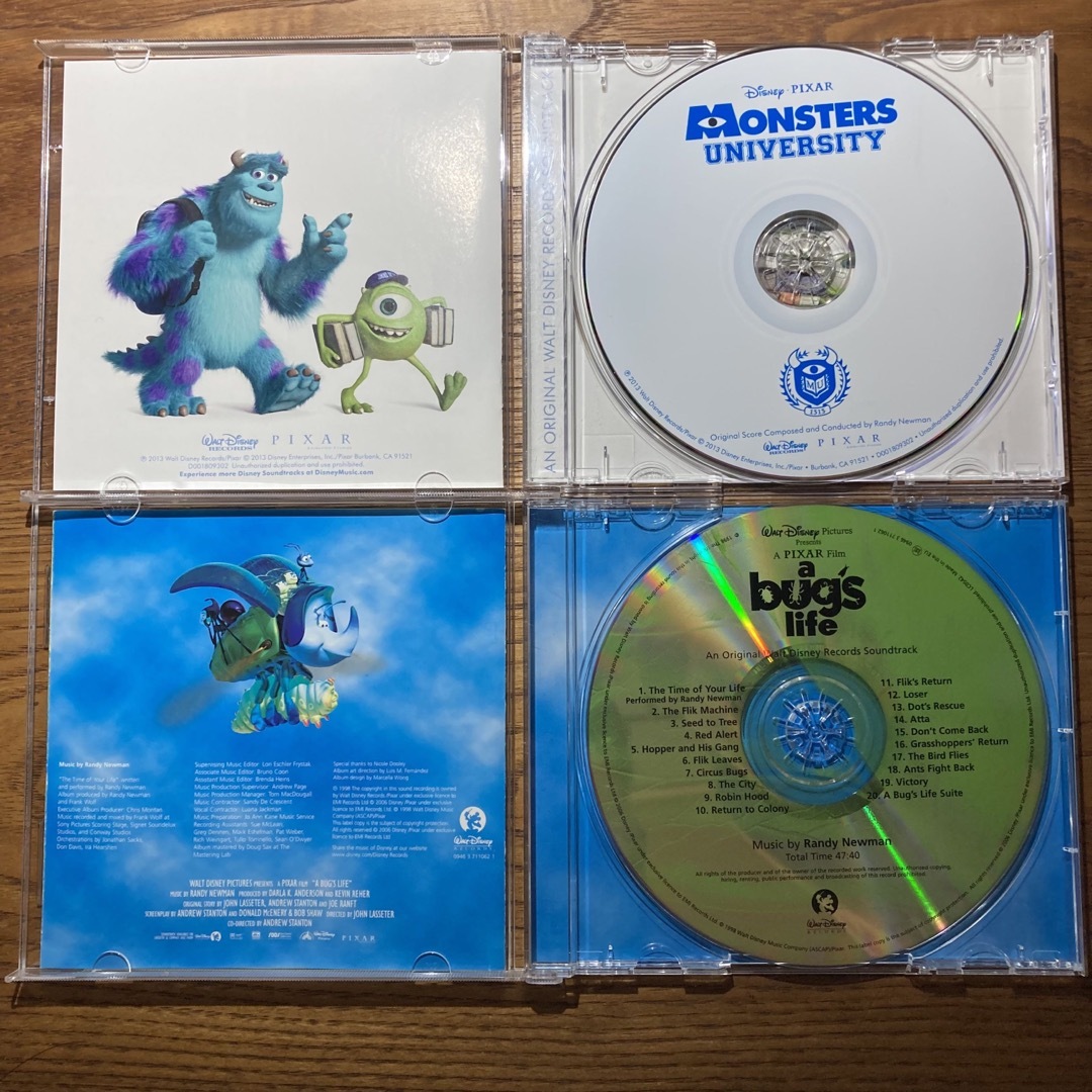 Disney(ディズニー)の【2枚セット】ディズニー/ピクサー　オリジナル・サウンドトラック エンタメ/ホビーのCD(映画音楽)の商品写真