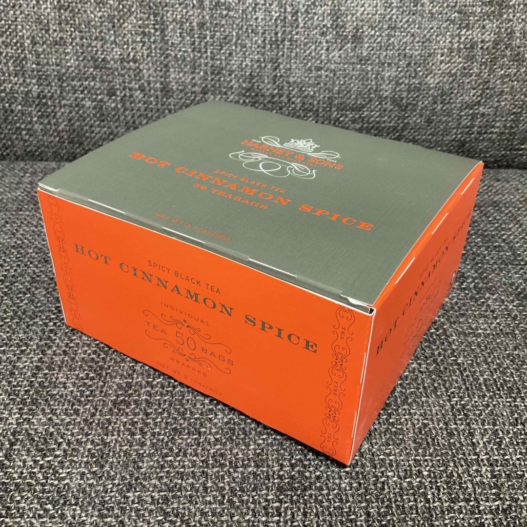 HARNEY&SONS ホットシナモンスパイス　個包装ティーバッグ　紅茶 食品/飲料/酒の飲料(茶)の商品写真