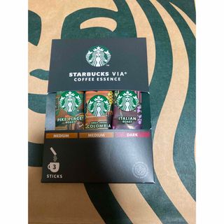 スターバックスコーヒー(Starbucks Coffee)のスターバックス　スタバ VIA 3本アソート(コーヒー)