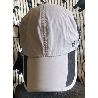 ランニングキャップ【GADIEMKENSD】グレーカラー帽子CAP/フリーサイズ(ウェア)