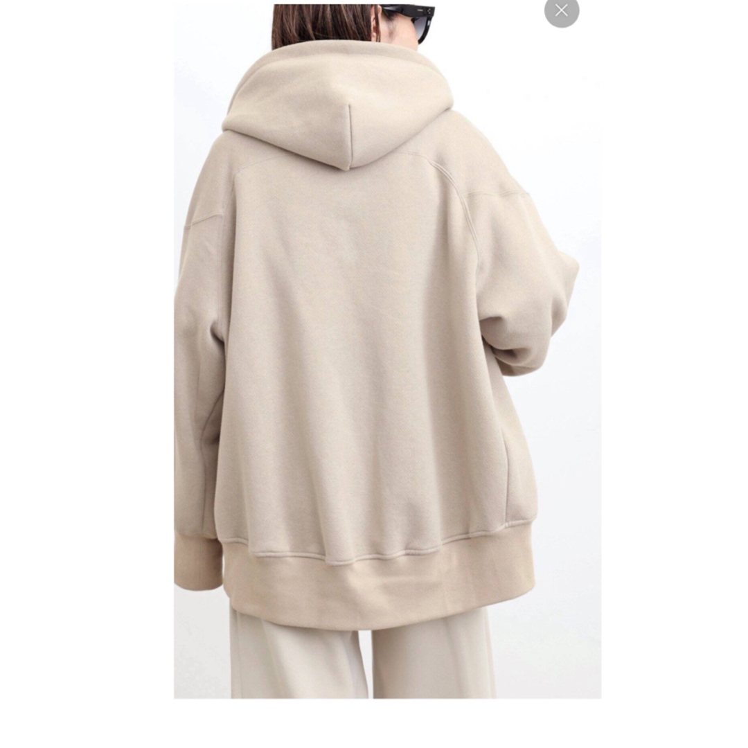 L'Appartement DEUXIEME CLASSE(アパルトモンドゥーズィエムクラス)のAMERICANA/アメリカーナ　WIDE FULLZIP HOODIE 新品 レディースのトップス(パーカー)の商品写真