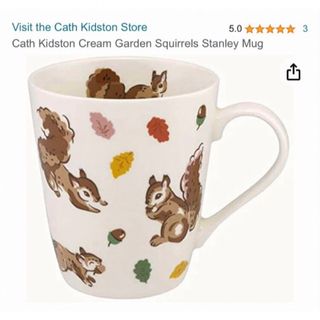 キャスキッドソン(Cath Kidston)のGarden Squirrels Stanley Mug キャスキッドソン　マグ(食器)