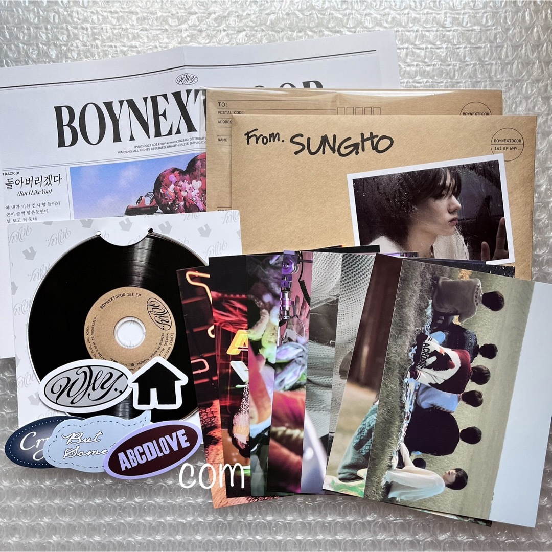 BOYNEXTDOOR - BOYNEXTDOOR WHY letter アルバム トレカ 新品 BOYNEXTDOOR - BOYNEXTDOOR WHY letter アルバム トレカ 新品
