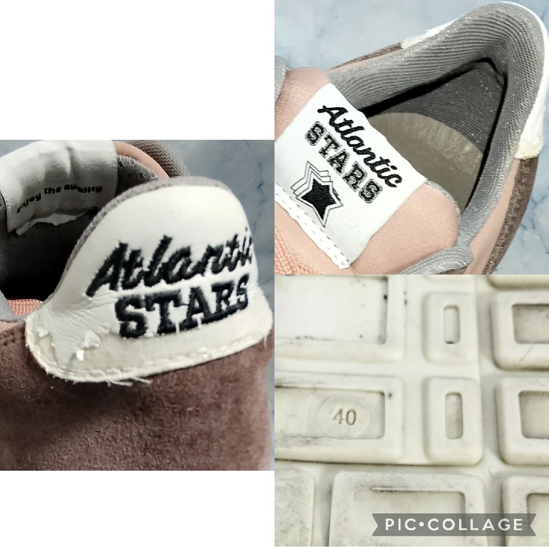 Atlantic STARS(アトランティックスターズ)の【美品★送料無料】アトランティックスターズ アンタレス ローズユニセックス25㎝ レディースの靴/シューズ(スニーカー)の商品写真