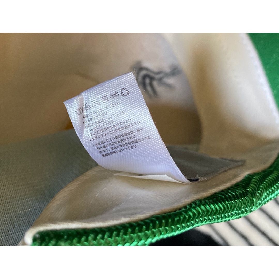 NIKE(ナイキ)のお子さまにいかがですか？【NIKE ナイキジャパン】緑＆白メッシュ帽子CAP キッズ/ベビー/マタニティのこども用ファッション小物(帽子)の商品写真