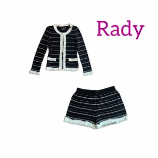 レディー(Rady)のRady ツィード セットアップ(セット/コーデ)