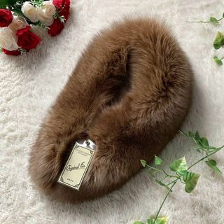 sagafurs - 極美品▽SAGA FURS FOX サガフォックス 本毛皮ショール