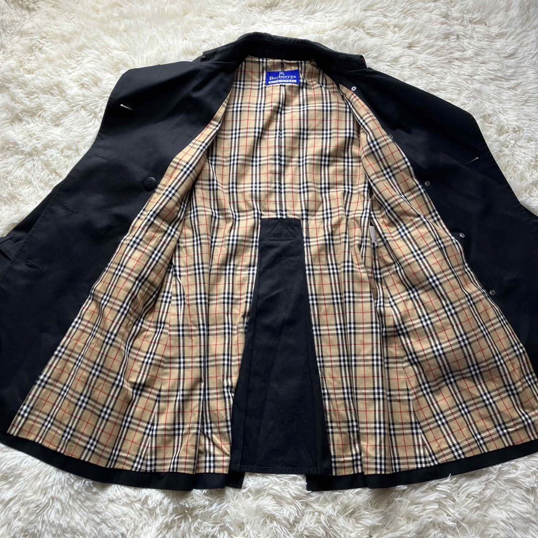 BURBERRY BLUE LABEL(バーバリーブルーレーベル)のBurberry バーバリーブルーレーベル　トレンチコート ノバチェック ベルト レディースのジャケット/アウター(トレンチコート)の商品写真