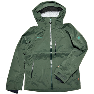 XL 新品 マムート ストーニー ジャケット 緑 防水 防寒 スノー スキー 雪