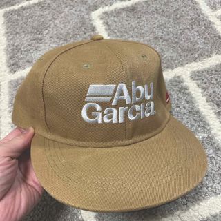 アブガルシア(AbuGarcia)のアブガルシア フラットビルキャップ フリー キャメル(ウエア)