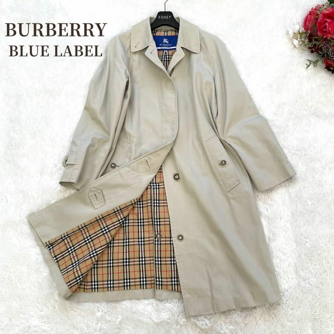 最終値下げ BURBERRYBLUELABEL バーバリー ハット レディース - 帽子