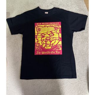 マンウィズアミッション(MAN WITH A MISSION)のman with a mission W.O.FツアーTシャツ　M　マンウィズ(ミュージシャン)