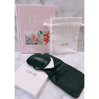 ディオール(Dior)の付録 Dior ディオール ノート　巾着　リムーバーパッド(ノート/メモ帳/ふせん)