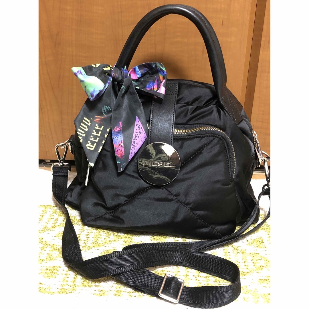 DIESEL - ディーゼル ショルダーバッグ スカーフ付きの通販 by DIESEL - ディーゼル ショルダーバッグ スカーフ付きの通販 by