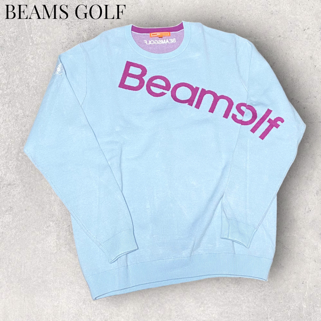 BEAMSGOLF(ビームスゴルフ)のBEAMS GOLF ORANGE LABEL セパレート　ロゴ　セーター スポーツ/アウトドアのゴルフ(ウエア)の商品写真