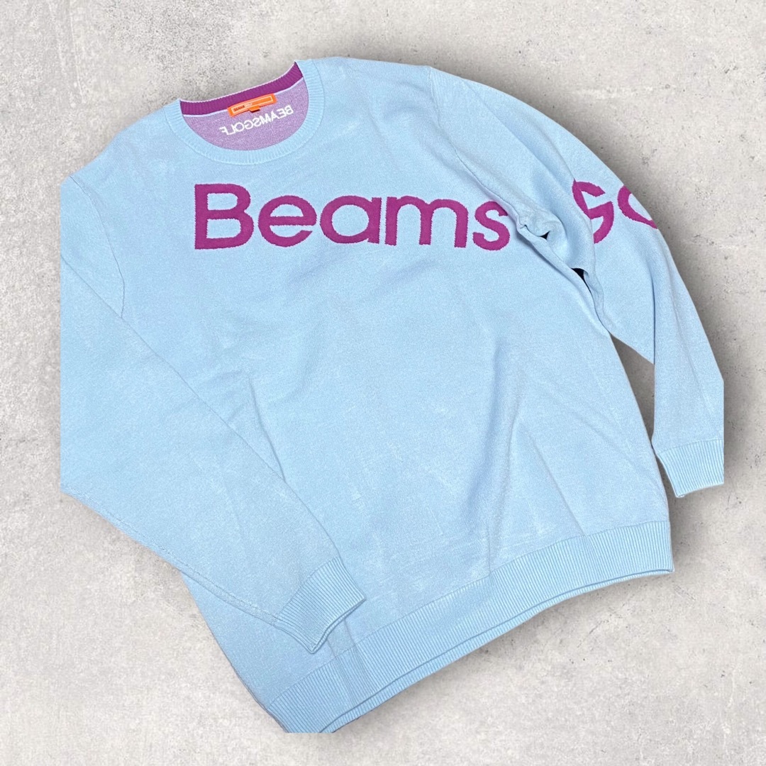 BEAMSGOLF(ビームスゴルフ)のBEAMS GOLF ORANGE LABEL セパレート　ロゴ　セーター スポーツ/アウトドアのゴルフ(ウエア)の商品写真