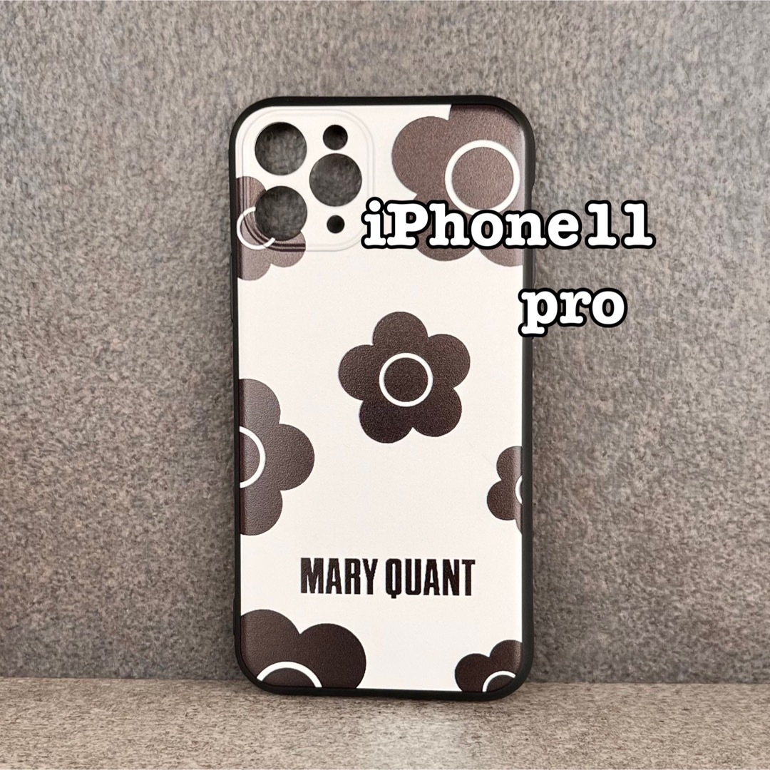 MARY QUANT(マリークワント)のiPhone11proマリークワント  デイジー柄  モバイルケース  マリクワ スマホ/家電/カメラのスマホアクセサリー(iPhoneケース)の商品写真