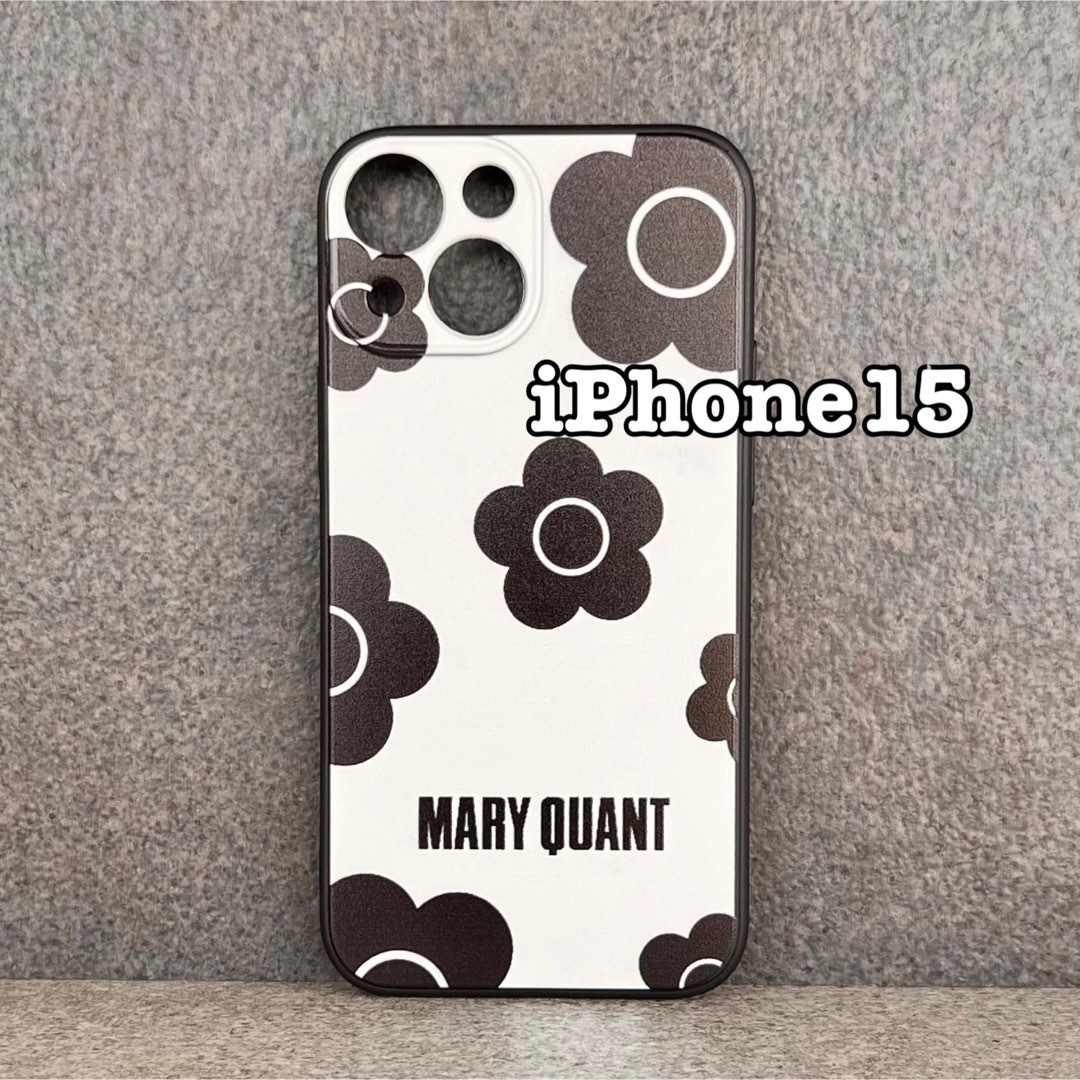 MARY QUANT(マリークワント)のiPhone15 マリークワント  デイジー柄  モバイルケース  マリクワ スマホ/家電/カメラのスマホアクセサリー(iPhoneケース)の商品写真