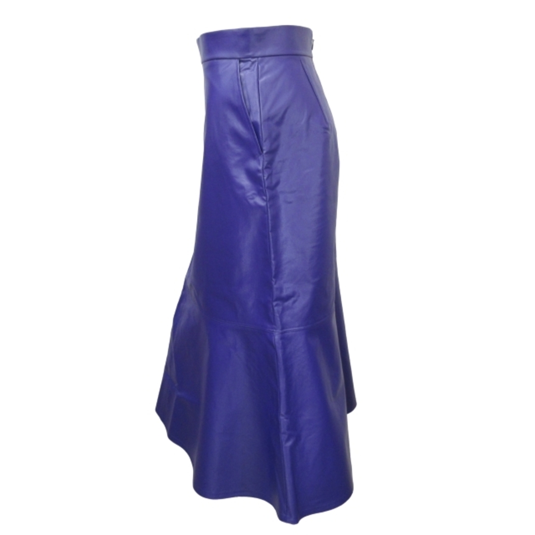 LE CIEL BLEU(ルシェルブルー)のルシェルブルー LE CIEL BLEU ペプラムロングスカート フレア 36 レディースのスカート(ロングスカート)の商品写真