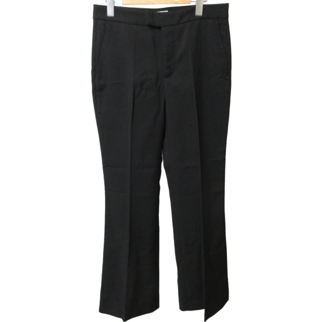 ZARA(ザラ)のザラ ZARA タグ付き フレアスラックス パンツ 黒 ブラック Mサイズ メンズのパンツ(スラックス)の商品写真