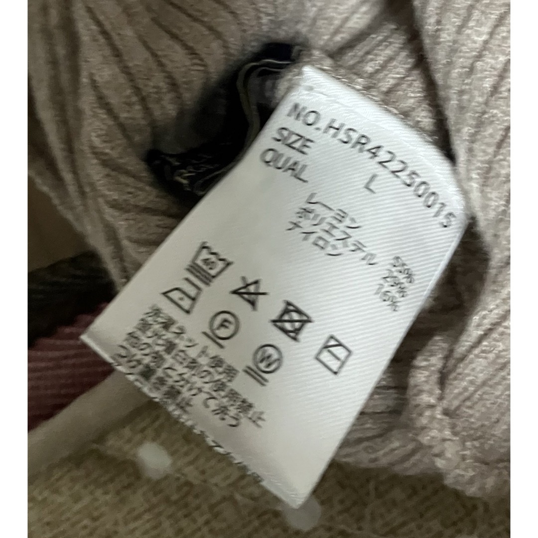 薄手ニット系Ｌサイズ レディースのトップス(ニット/セーター)の商品写真