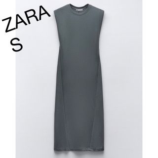 ザラ(ZARA)のフェイドエフェクトミディワンピース(ロングワンピース/マキシワンピース)