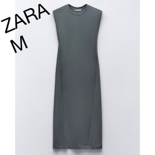 ザラ(ZARA)のフェイドエフェクトミディワンピース(ロングワンピース/マキシワンピース)