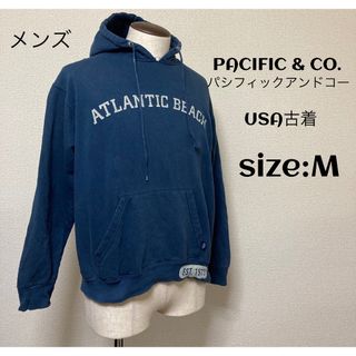 PACIFIC & CO. パシフィックアンドコー パーカー USA古着 M(パーカー)