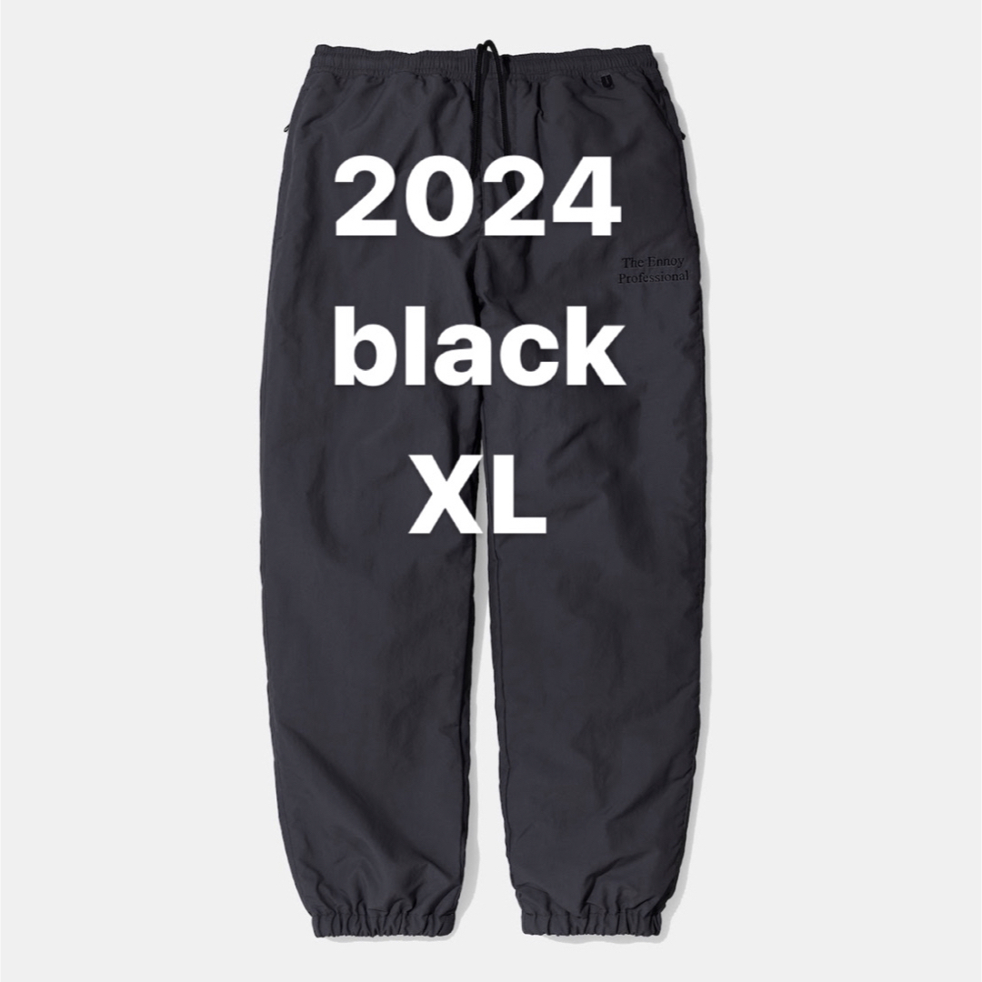 2024 ENNOY NYLON PADDED PANTS XL ブラックカラーT - ワークパンツ