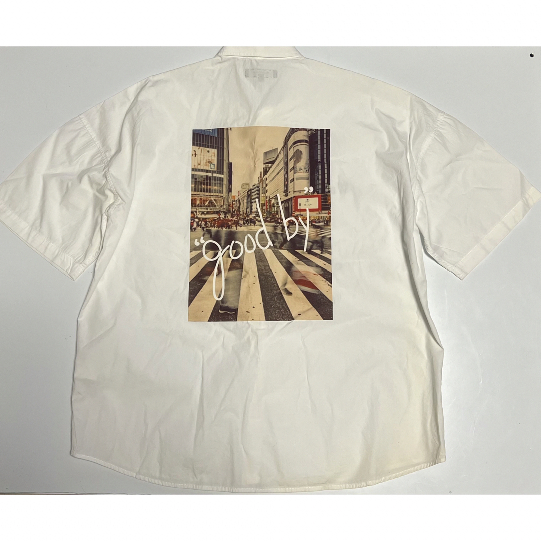 AEON(イオン)のDoublefocus ダブルフォーカス　半袖　シャツ　ロゴ　プリント　Lサイズ メンズのトップス(シャツ)の商品写真