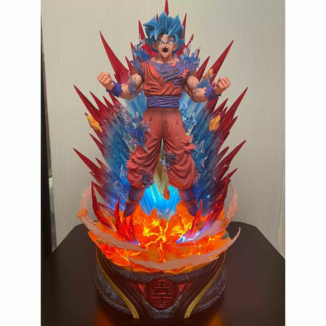 ドラゴンボール 超サイヤ人ブルー界王拳 孫悟空フィギュア ガレージキット 1/6 ドラゴンボール 超サイヤ人ブルー界王拳 孫悟空フィギュア ガレージキット 1/6