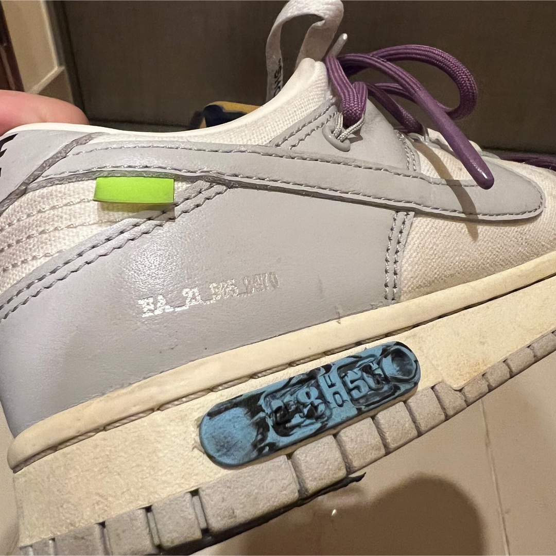 OFF-WHITE(オフホワイト)のOff-White × Nike Dunk Low  メンズの靴/シューズ(スニーカー)の商品写真