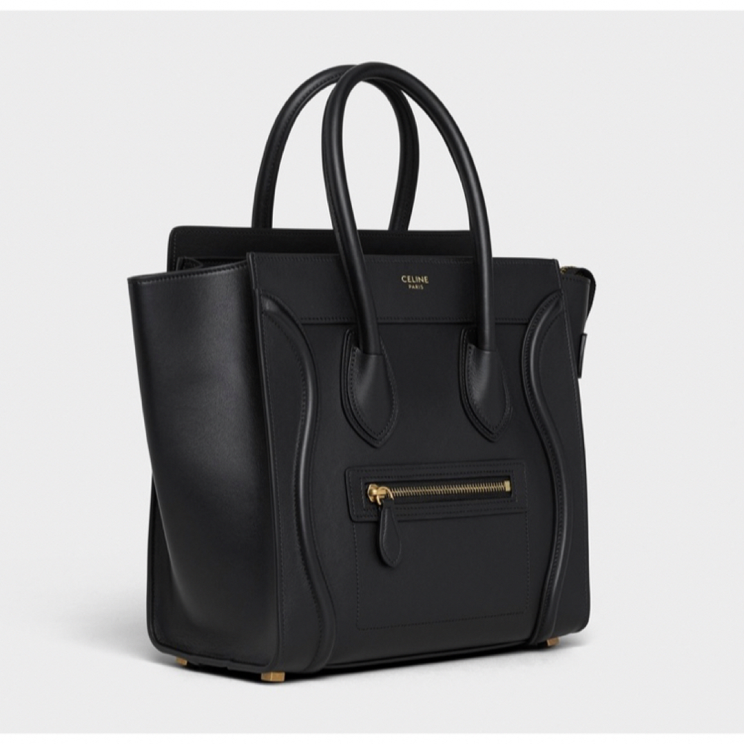 celine(セリーヌ)のCELINEセリーヌ★ナノラゲージバッグ★ブラック レディースのバッグ(ハンドバッグ)の商品写真