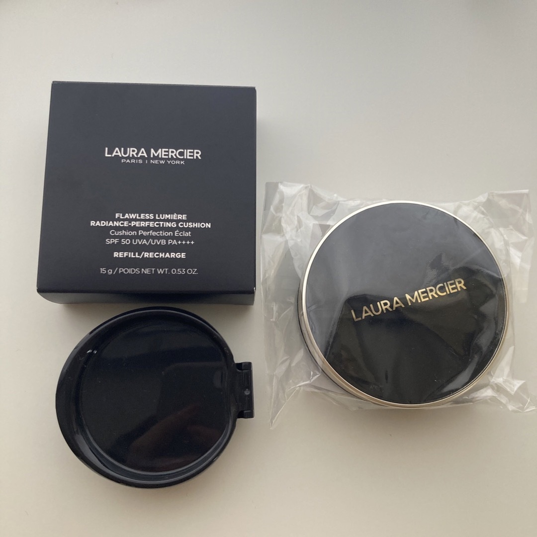 laura mercier(ローラメルシエ)のローラメルシエ　クッションファンデ　1N1 ケース付き コスメ/美容のベースメイク/化粧品(ファンデーション)の商品写真