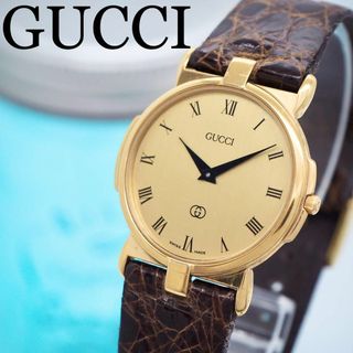 Gucci - 280 GUCCI グッチ時計 メンズ腕時計 ゴールド