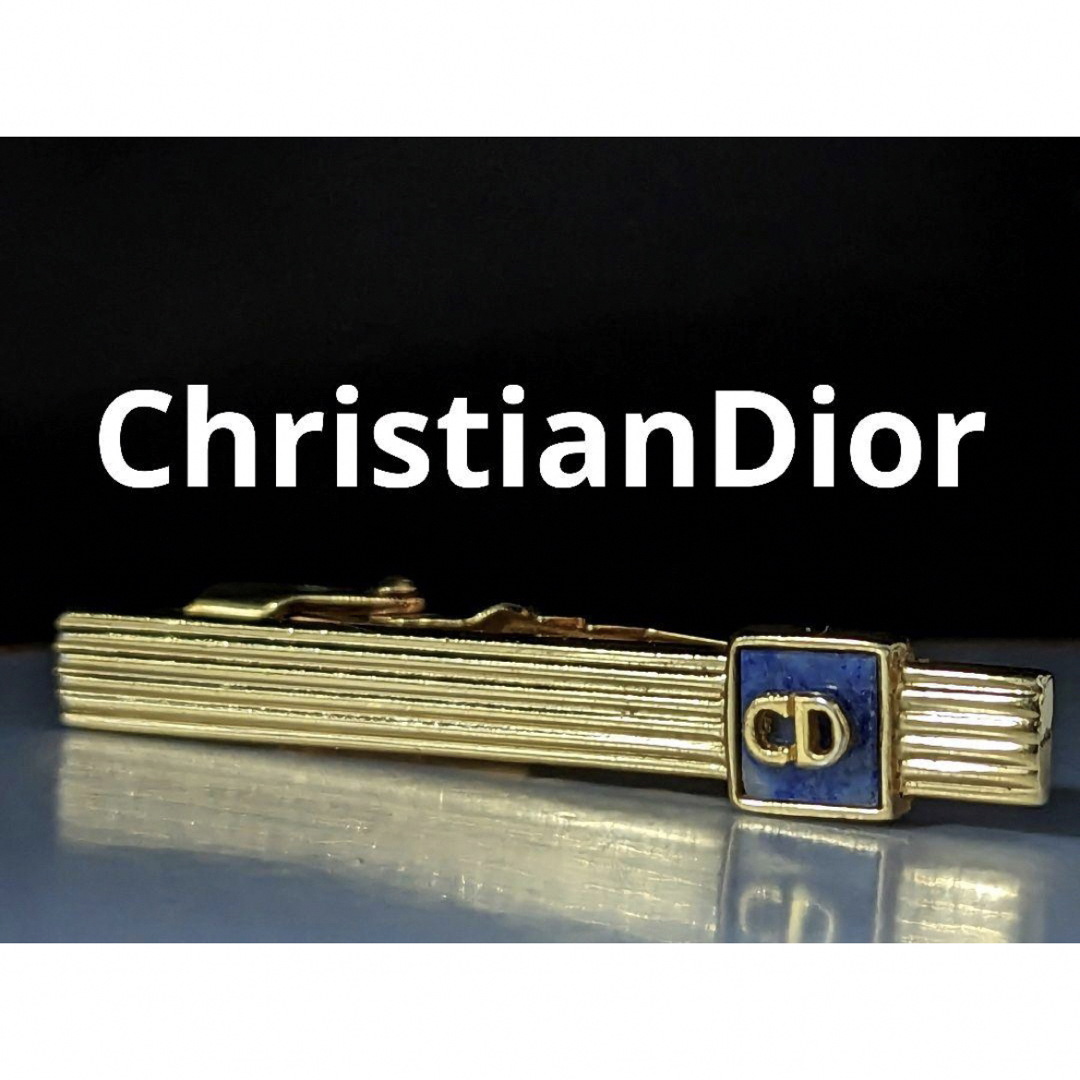 ゴールドベースサイズ◆希少◆Christian Dior ネクタイピン　No.195