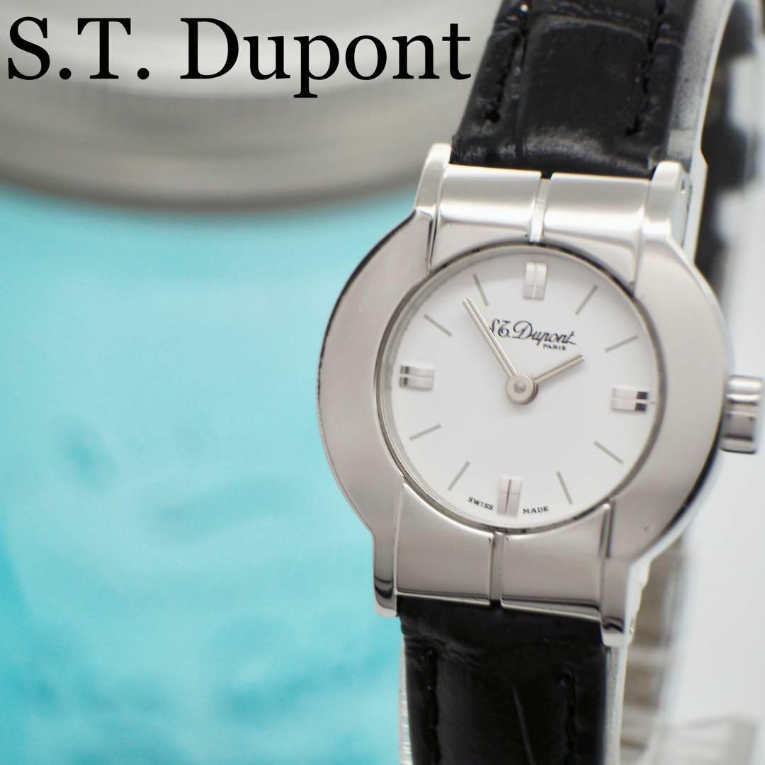 S.T. Dupont - 566【美品】S.T.Dupontデュポン時計 レディース腕時計