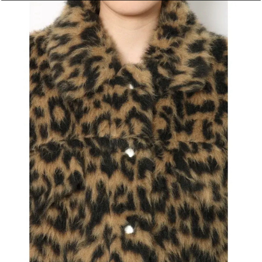 MURUA(ムルーア)のMURUA シャギーショートジャケット レディースのジャケット/アウター(毛皮/ファーコート)の商品写真