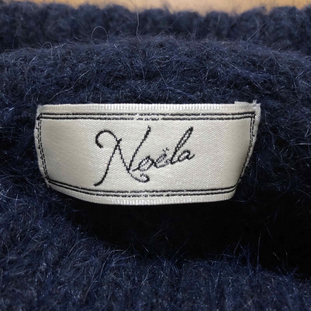 Noela(ノエラ)のNoela(ノエラ) セーター タートルネック ネイビー レディースのトップス(ニット/セーター)の商品写真