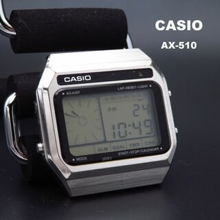 カシオ(CASIO)のCASIO デジタル腕時計 AX-510 ビンテージ(腕時計(デジタル))