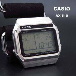 カシオ(CASIO)のCASIO デジタル腕時計 AX-510 ビンテージ(腕時計(デジタル))