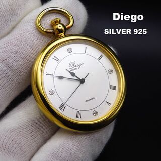 Diego MILANO 懐中時計 SILVER 925 ゴールド 4P(その他)