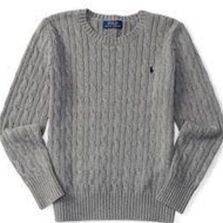 POLO RALPH LAUREN - ラルフローレン ポロ ケーブルニット グレー 新品 ...